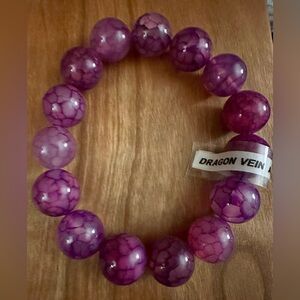 Dragon Vein Crystal Bracelet